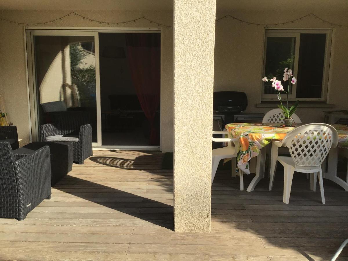 ポルトヴェッキオAppt T2 Standing Avec Piscine Et Terrasseアパートメント エクステリア 写真